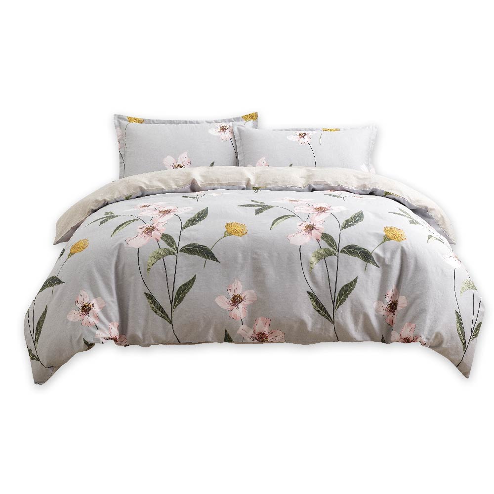 Contempo Regina 100% Cotton Quilt Cover Set - Aussino Malaysia