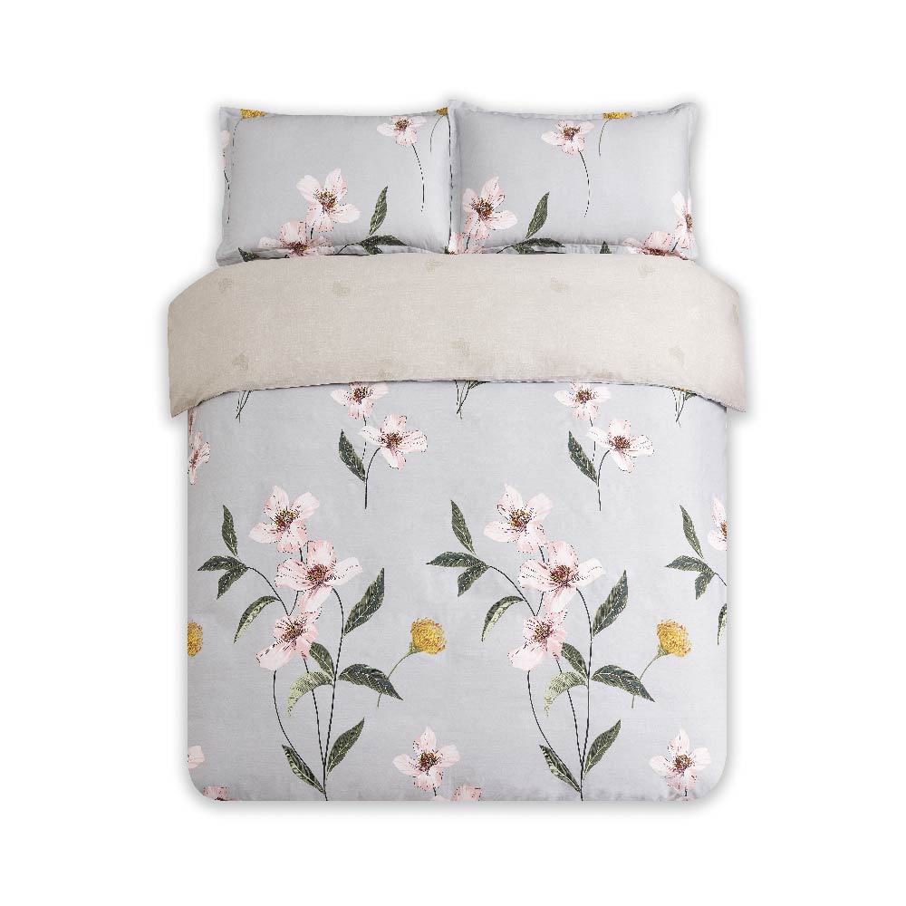 Contempo Regina 100% Cotton Quilt Cover Set - Aussino Malaysia