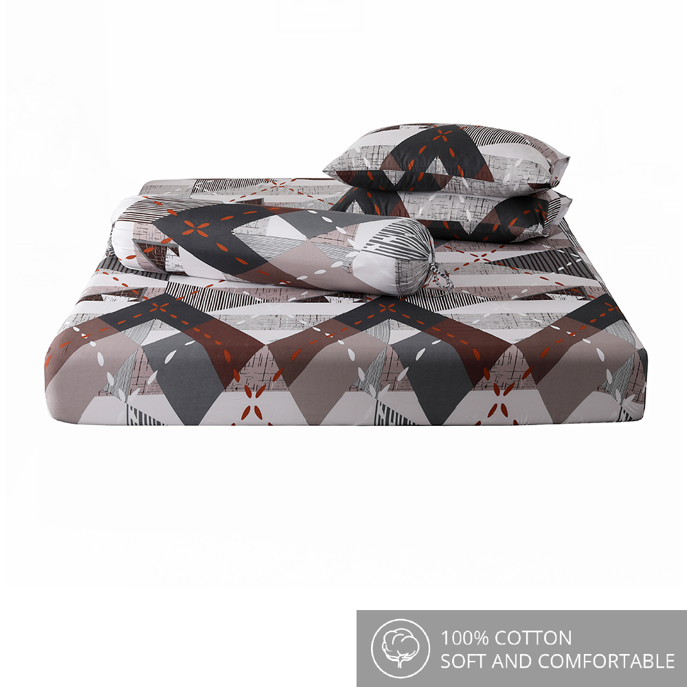 Relax Riven Fitted Sheet Set