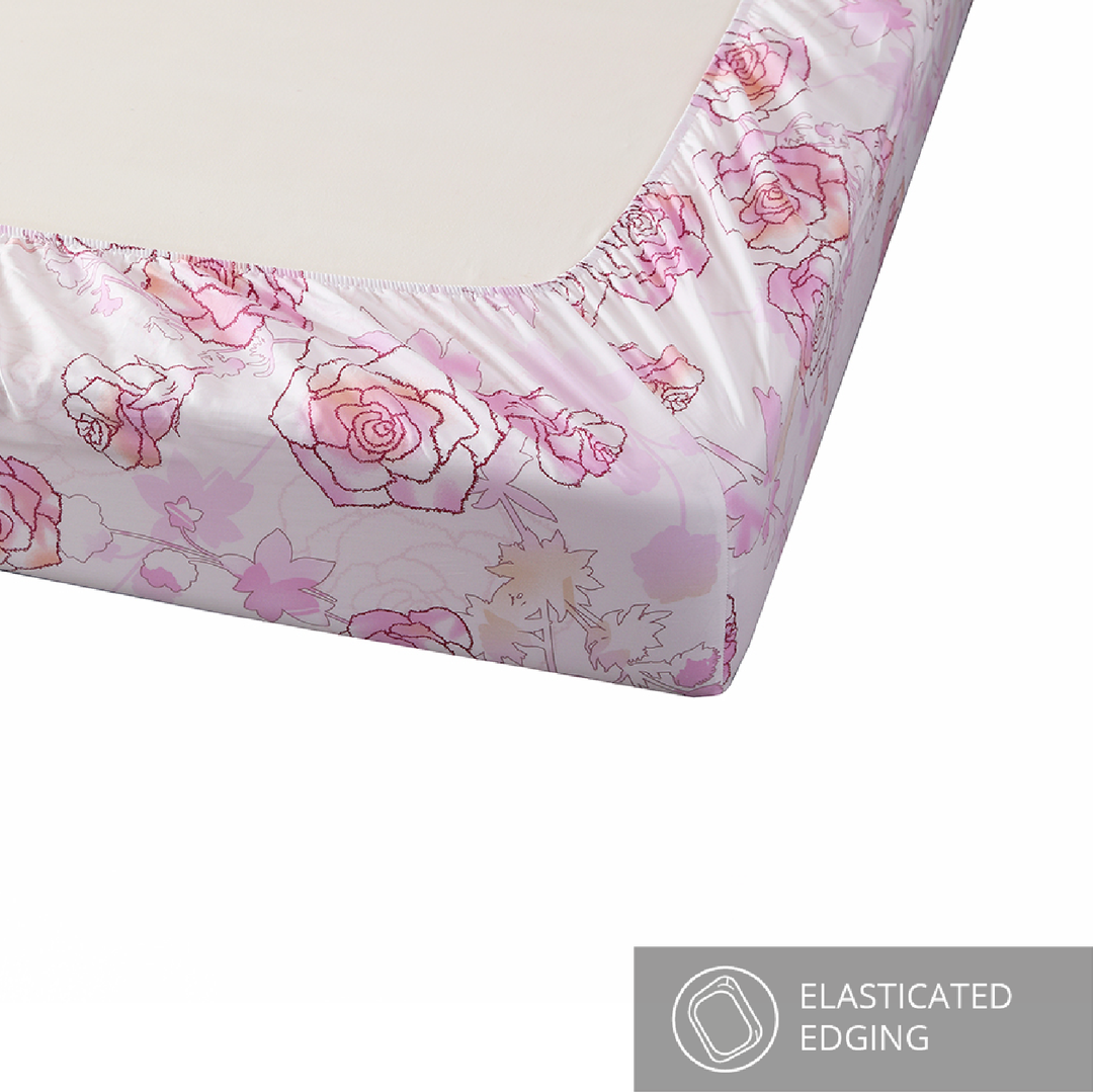 ⚡FLASH SALE⚡ Mega Bundle Deal- Contempo Rosalyn 100% Cotton Fitted Sheet Set