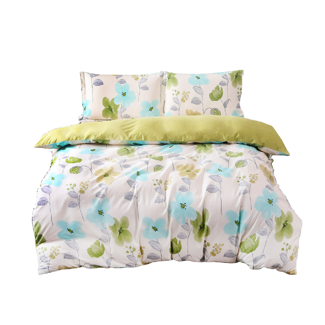 Contempo Sylvia 100% Cotton Quilt Cover Set
