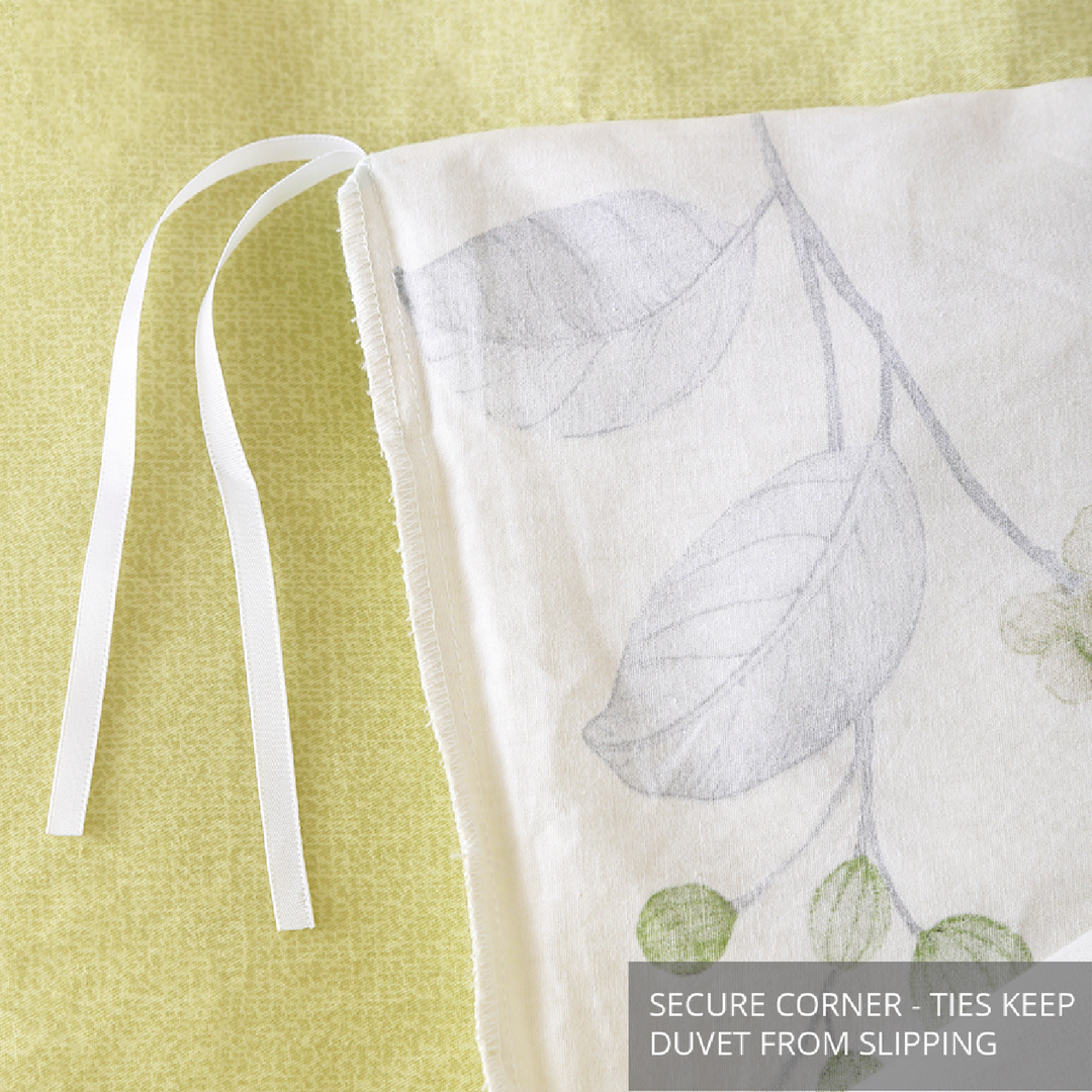Contempo Sylvia 100% Cotton Quilt Cover Set