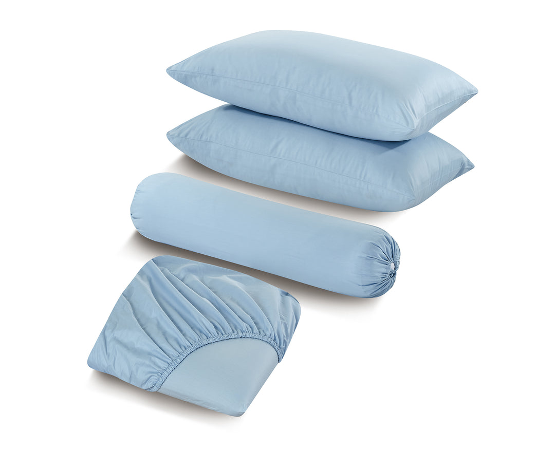 100% Cotton Solid Colored 800 Threadcount Fitted Bedsheet Sets