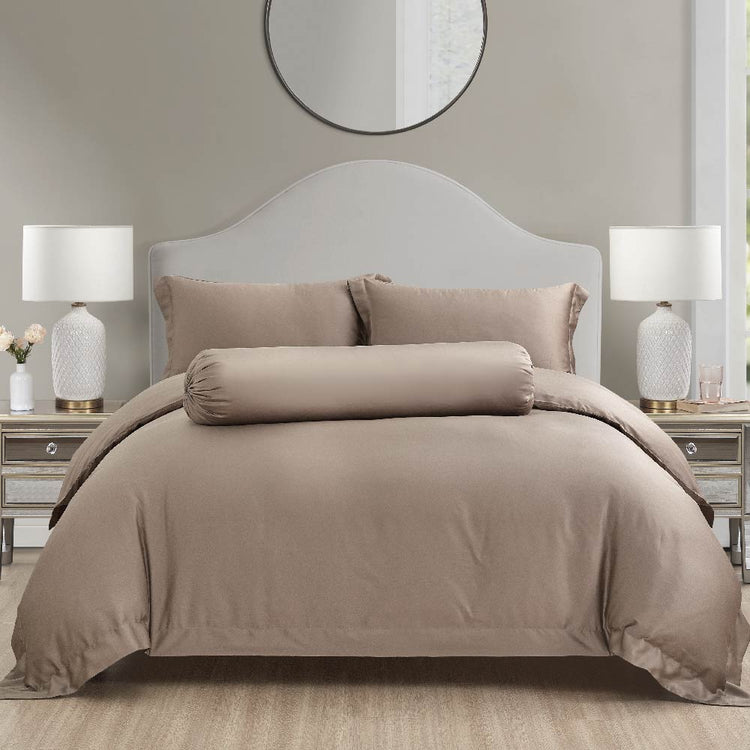 COOLING TENCEL™ Solid Colour 1200 Thread Count 5pcs Set - Aussino Malaysia