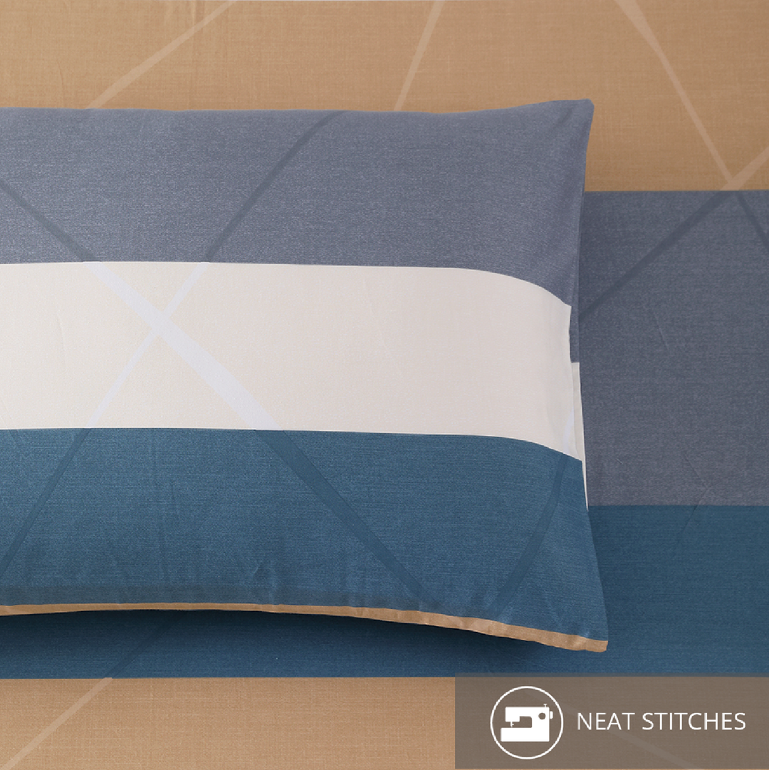 Inspire Terris 100% Cotton Fitted Sheet Set