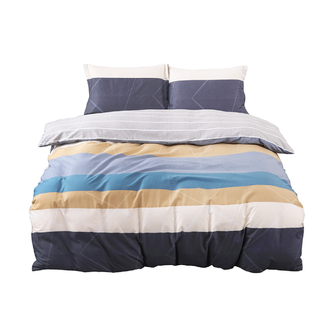Inspire Terris 100% Cotton Quilt Cover Set