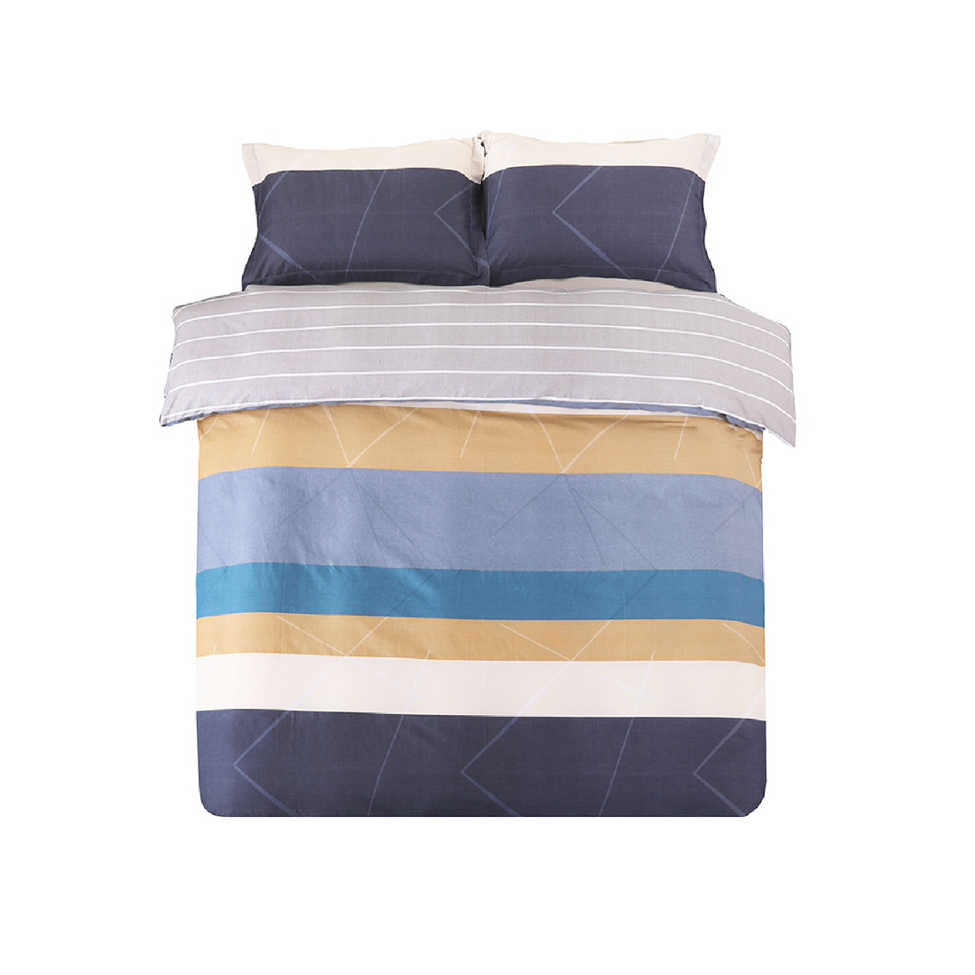 Inspire Terris 100% Cotton Quilt Cover Set