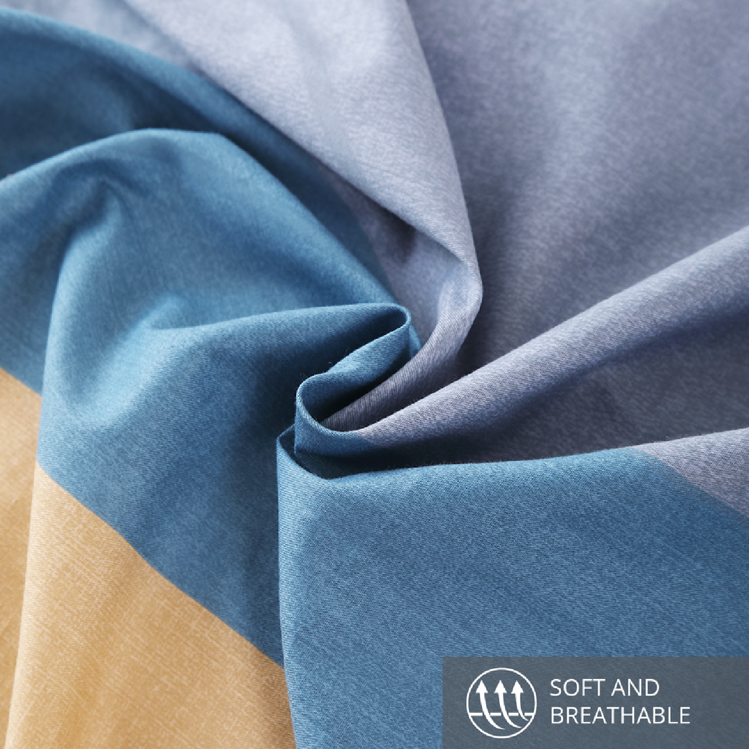 Inspire Terris 100% Cotton Quilt Cover Set