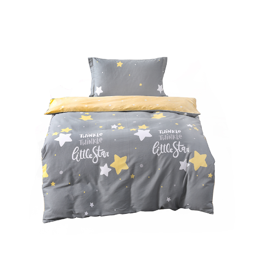 Aussino Kids Twinkle 100% Cotton Quilt Cover Set
