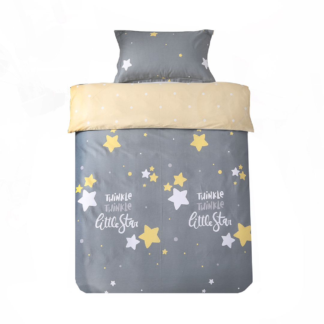 Aussino Kids Twinkle 100% Cotton Quilt Cover Set