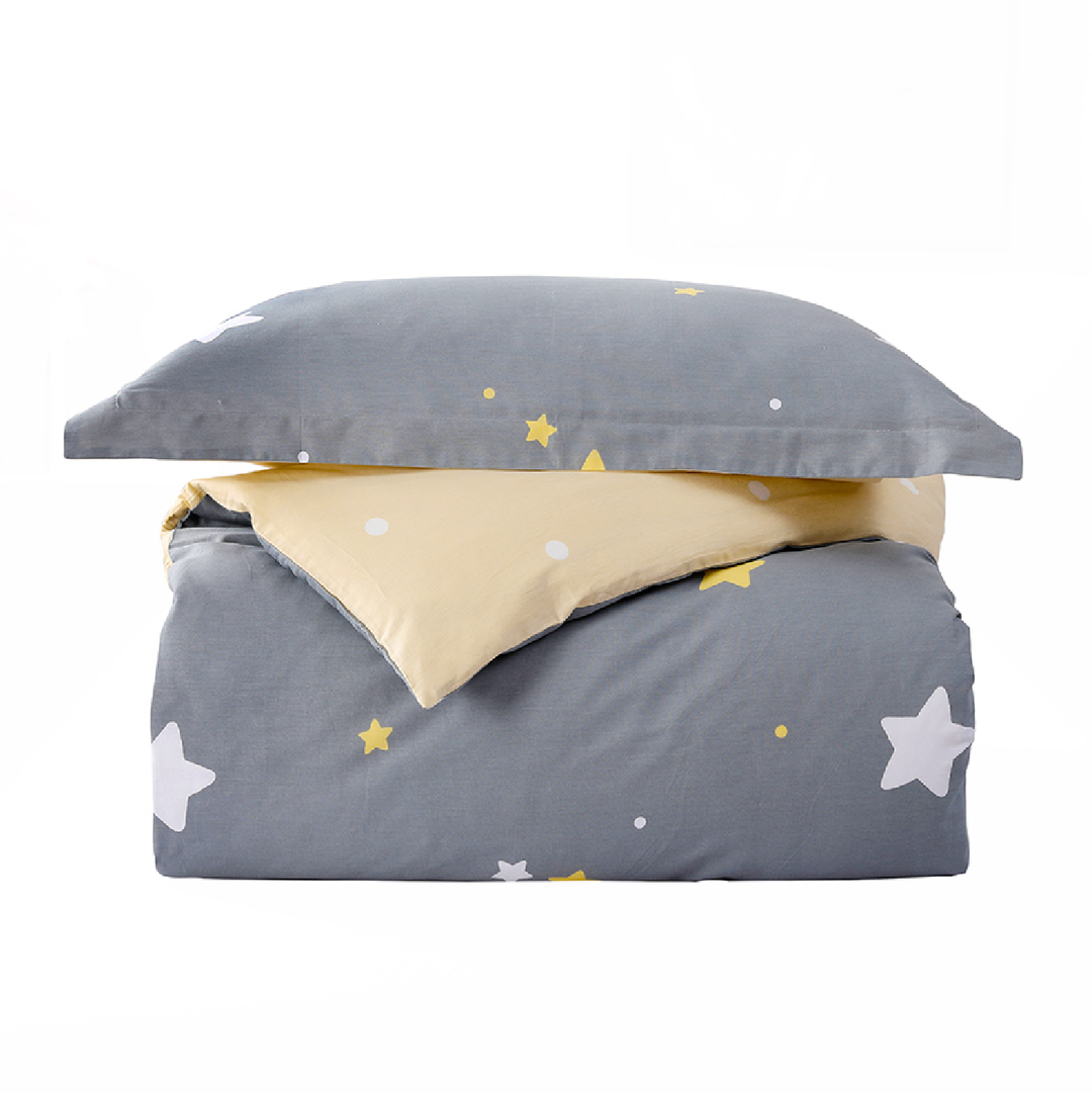 Aussino Kids Twinkle 100% Cotton Quilt Cover Set