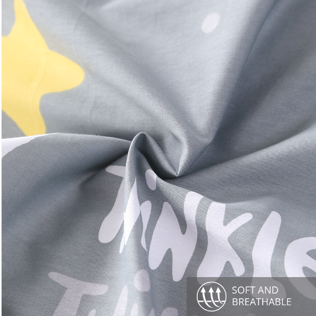 Aussino Kids Twinkle 100% Cotton Quilt Cover Set