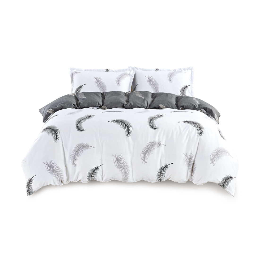 Loft Zepher 100% Cotton Quilt Cover Set - Aussino Malaysia