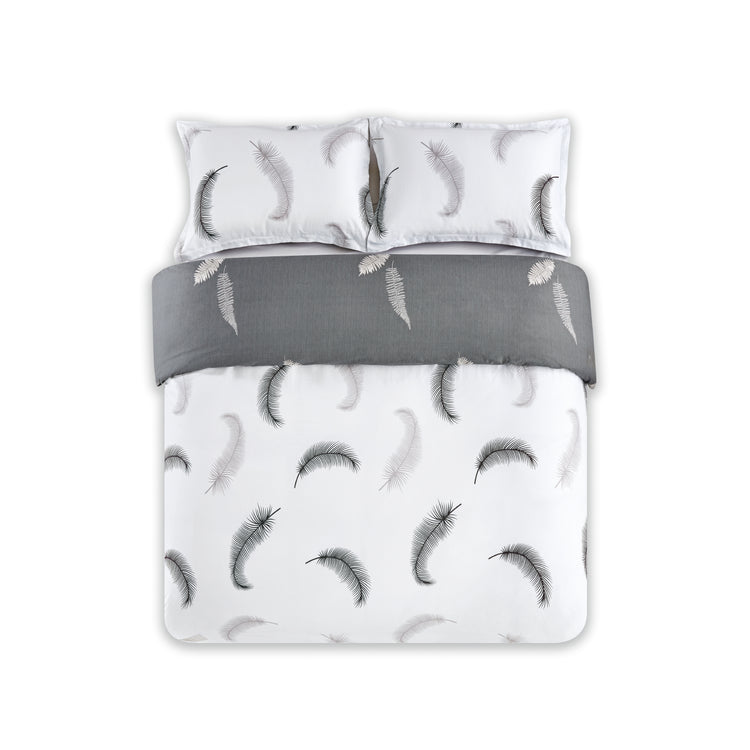 Loft Zepher 100% Cotton Quilt Cover Set - Aussino Malaysia