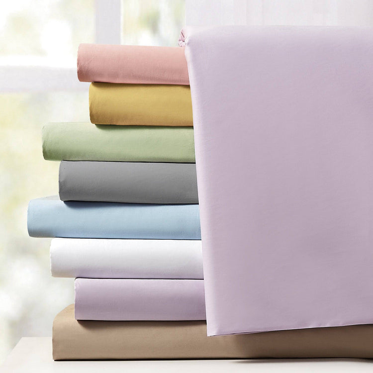 Plain Dye Solid Colored Fitted Sheet Sets - Aussino Malaysia