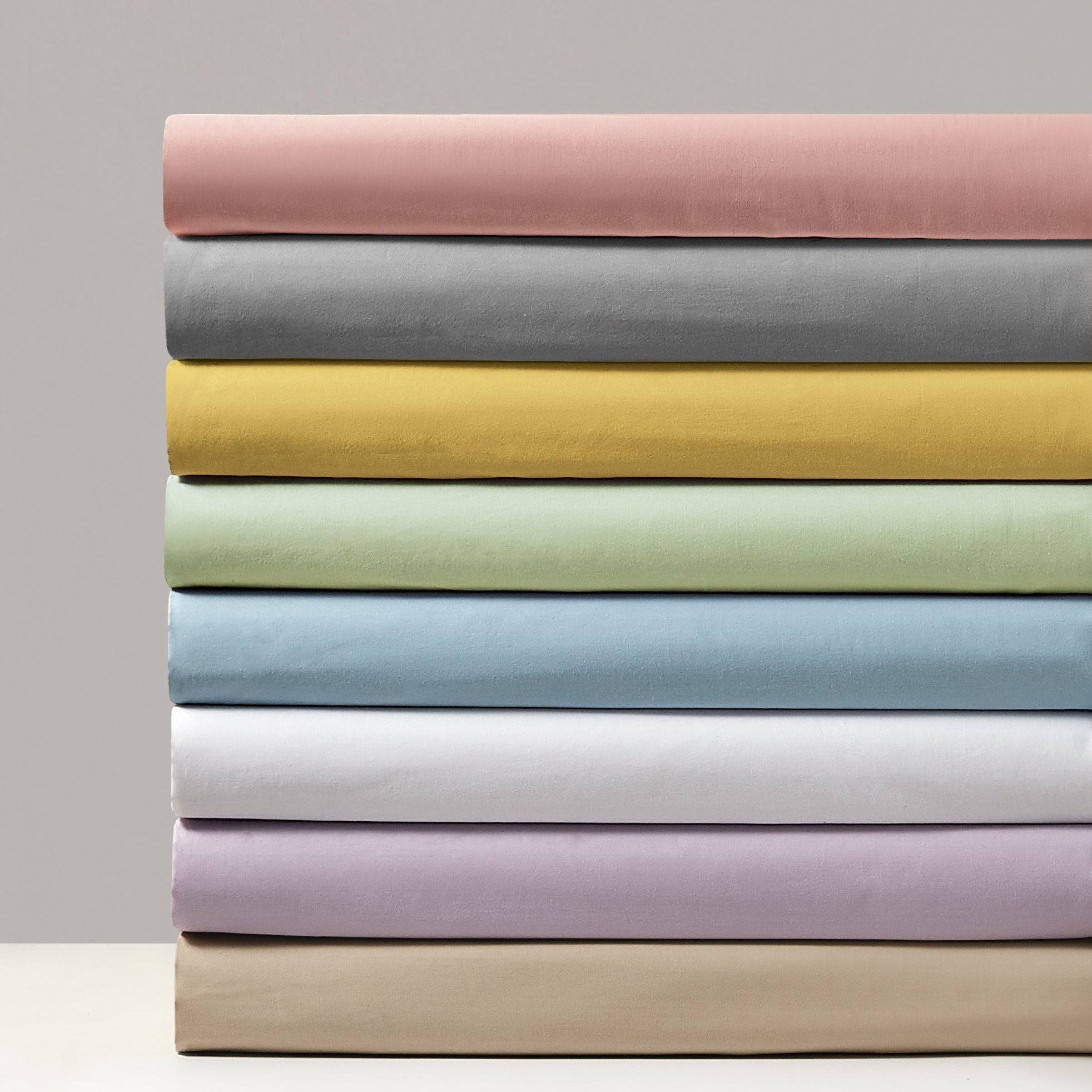 Plain Dye Solid Colored Fitted Sheet Sets - Aussino Malaysia