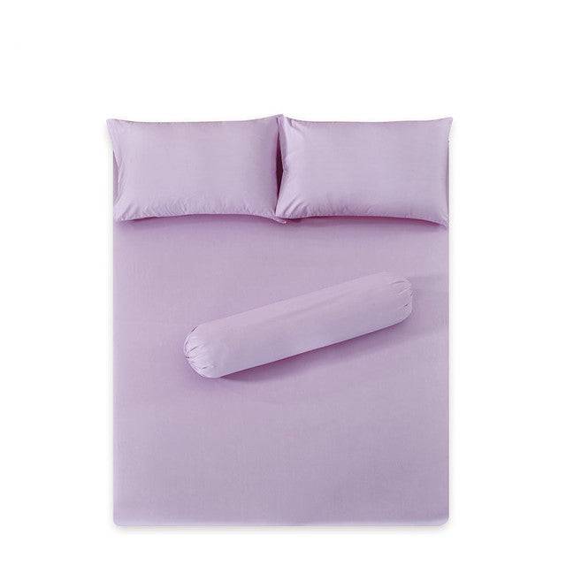 Plain Dye Solid Colored Fitted Sheet Sets - Aussino Malaysia