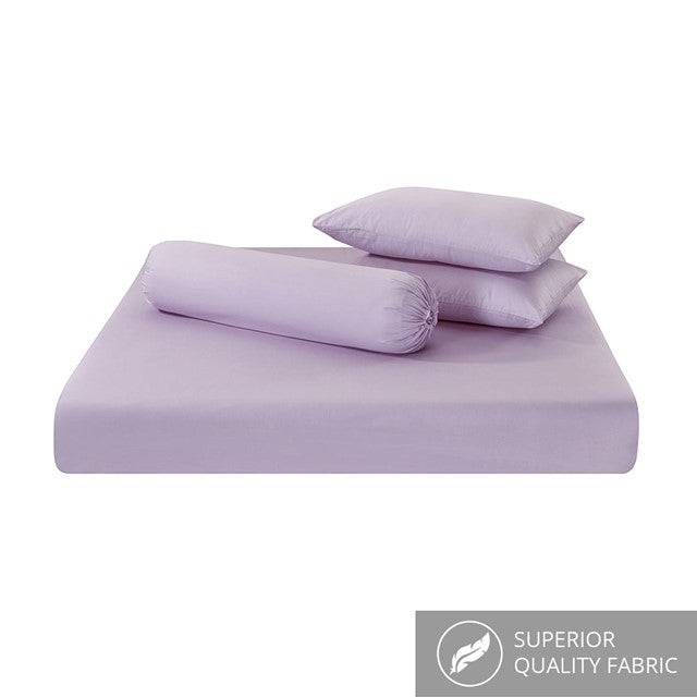 Plain Dye Solid Colored Fitted Sheet Sets - Aussino Malaysia