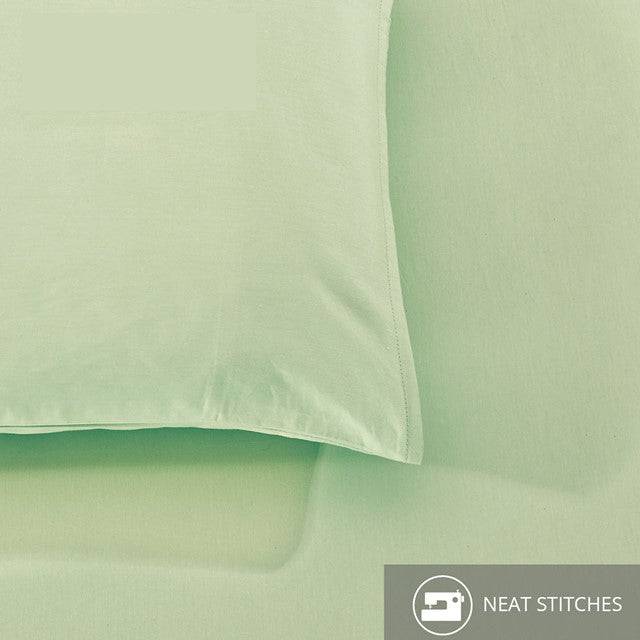 Plain Dye Solid Colored Fitted Sheet Sets - Aussino Malaysia