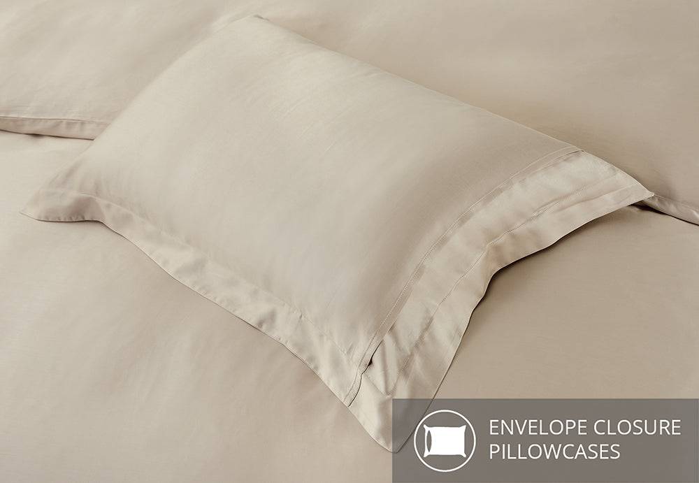 Aussino TENCEL™ Solid Colour 1200 Thread Count Pure Luxury 5pcs Set - Aussino Malaysia
