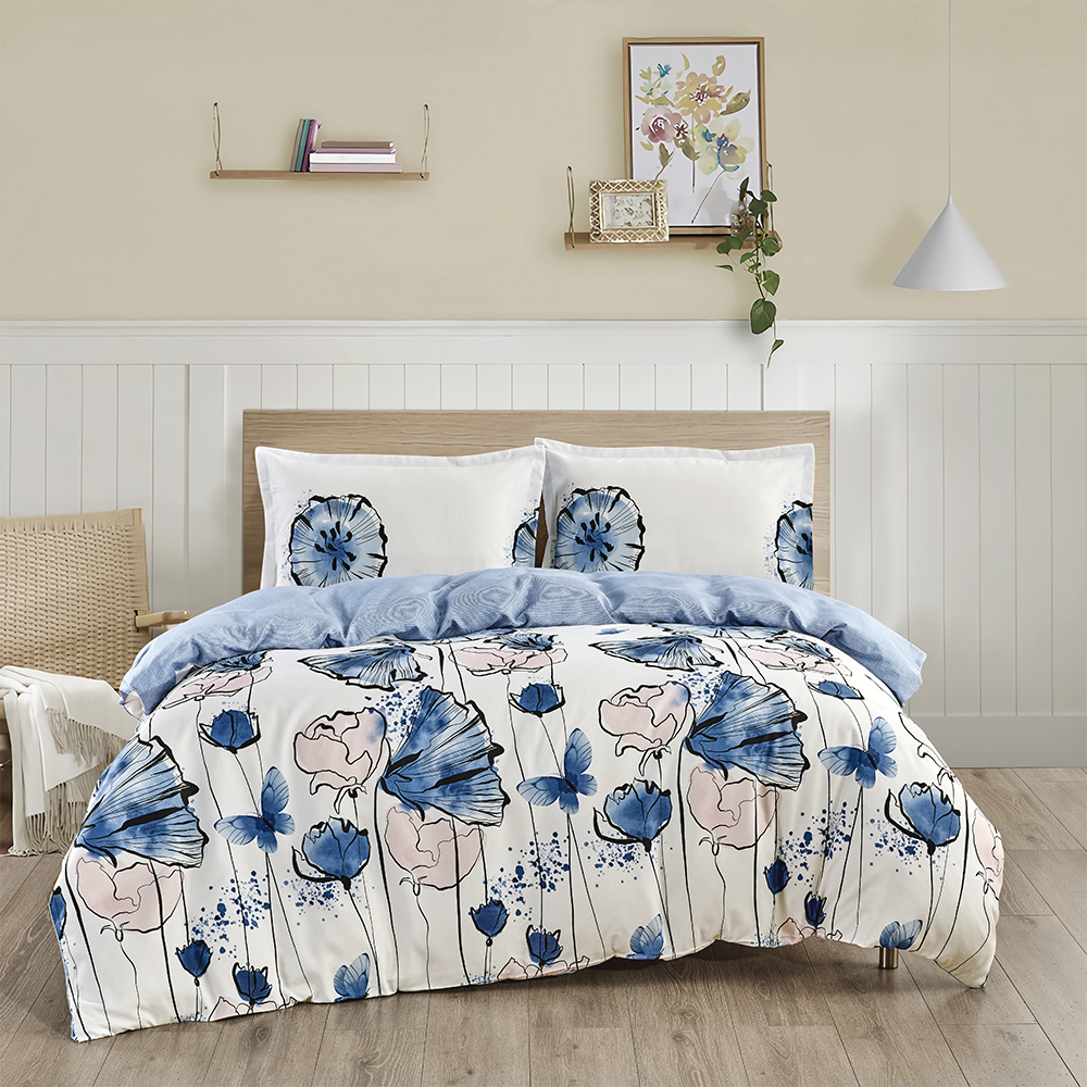 Relax Aquarelle Quilt Cover Set - Aussino Malaysia