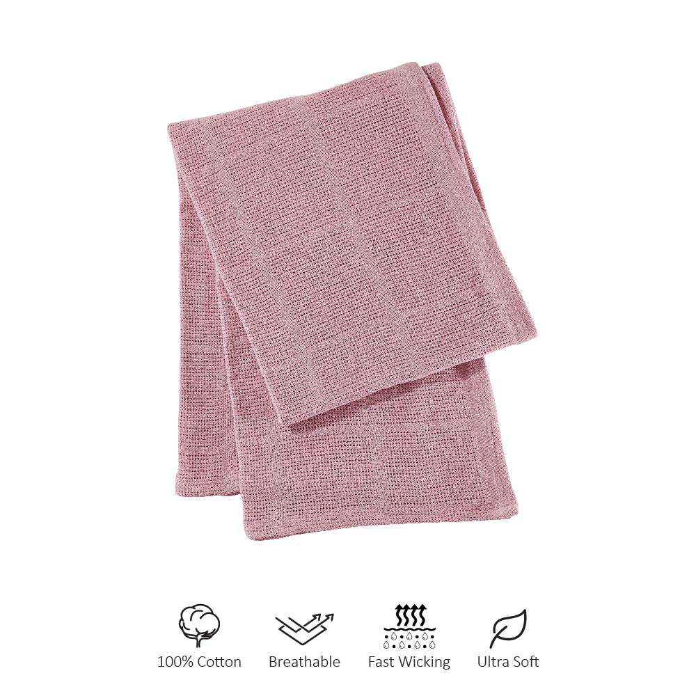 Aussino 100% Cotton Leno Weave Thermal Blanket - Aussino Malaysia