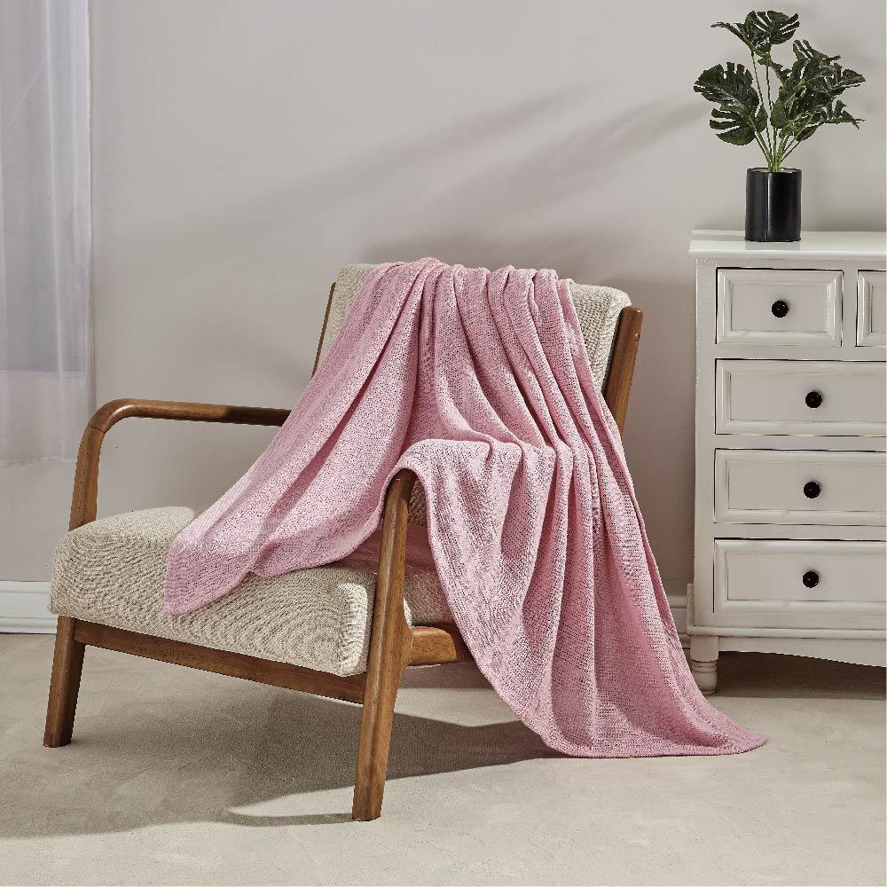 Aussino 100% Cotton Leno Weave Thermal Blanket - Aussino Malaysia