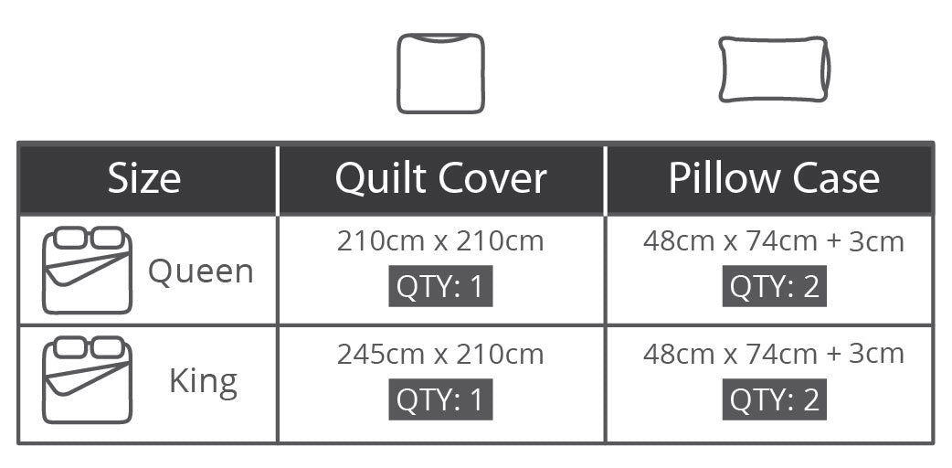Royal Symphony Vittoria 100% Cotton Quilt Cover Set - Aussino Malaysia