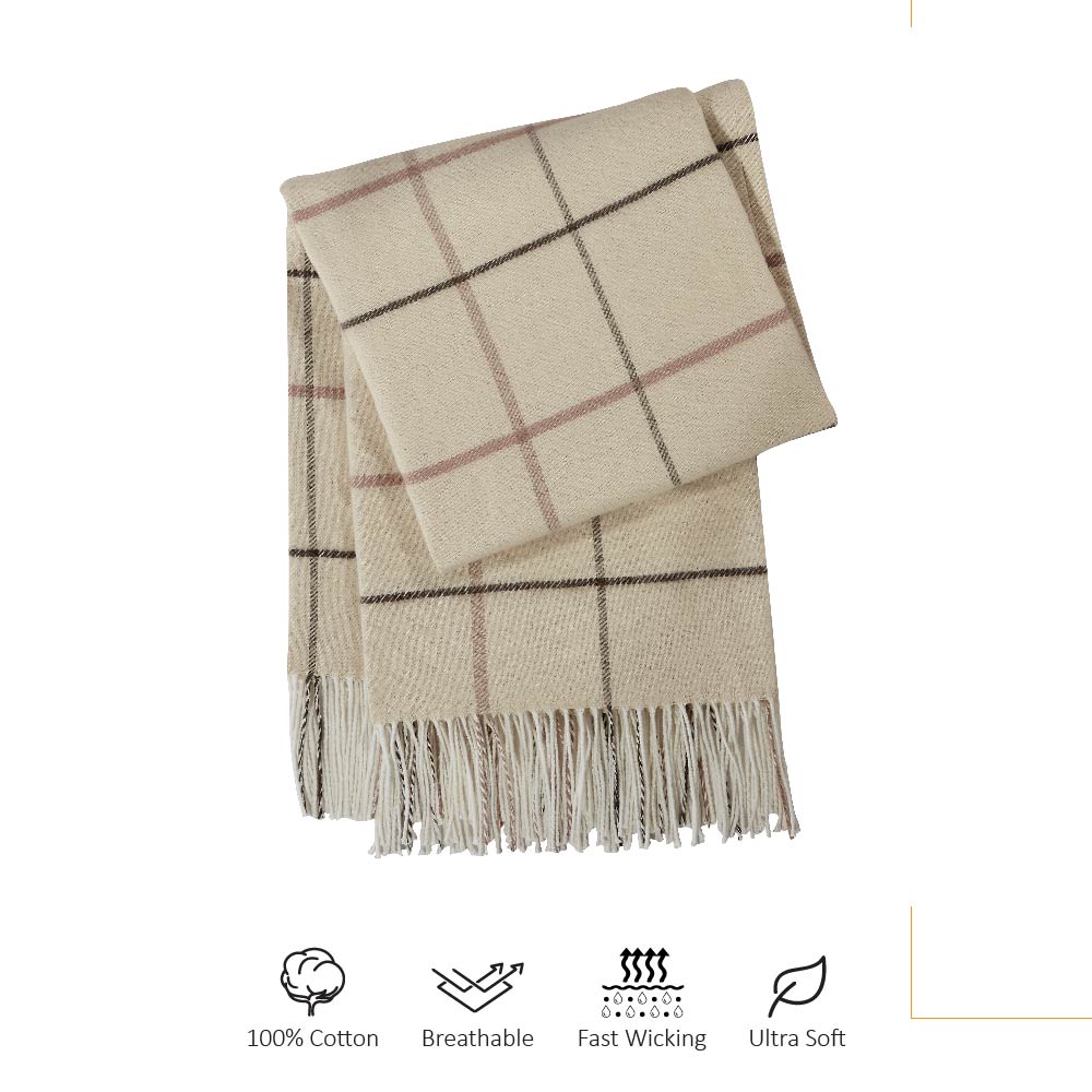 Aussino Pure 100% Cotton Throw - Aussino Malaysia