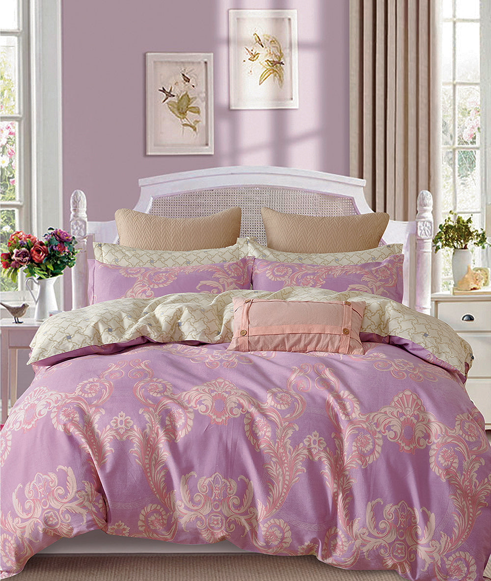 Royal Symphony Vittoria 100% Cotton Quilt Cover Set - Aussino Malaysia