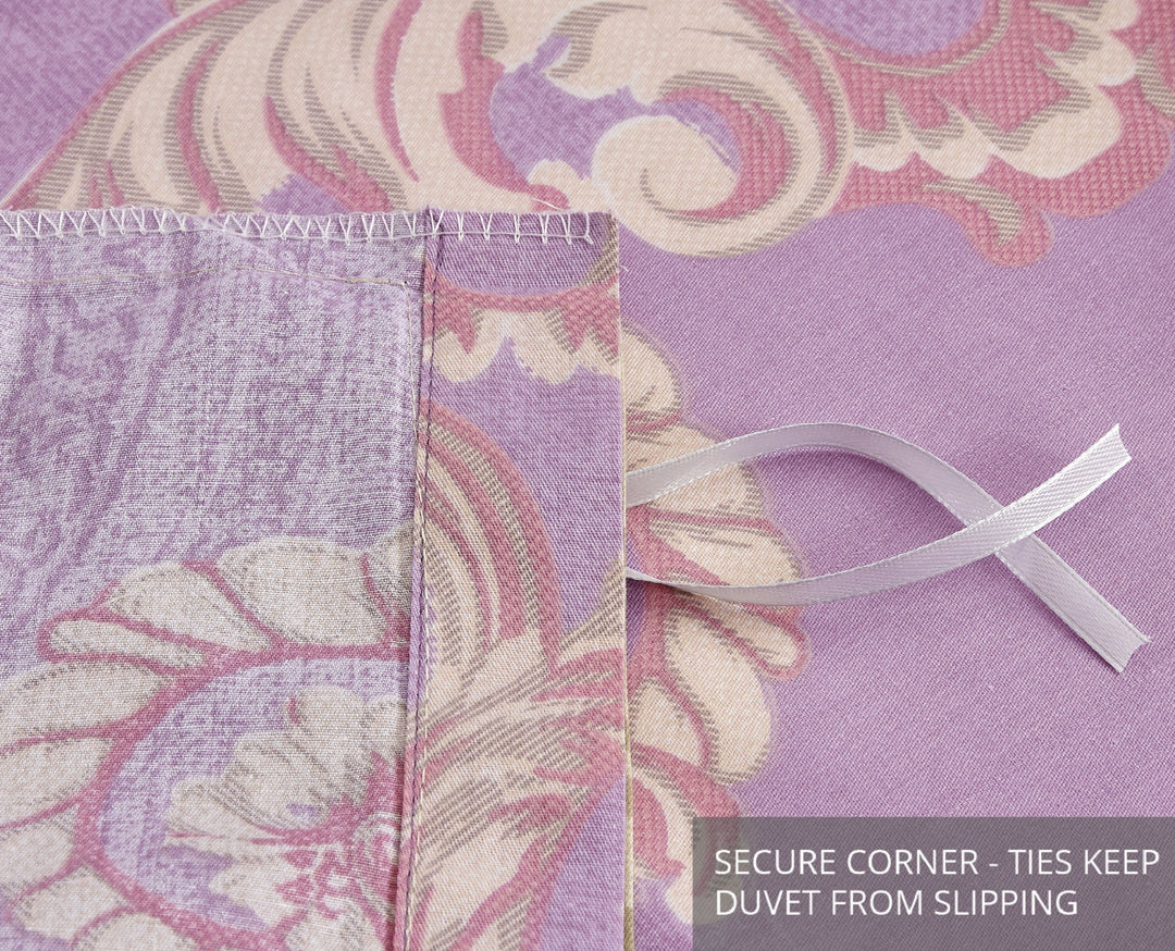 Royal Symphony Vittoria 100% Cotton Quilt Cover Set - Aussino Malaysia
