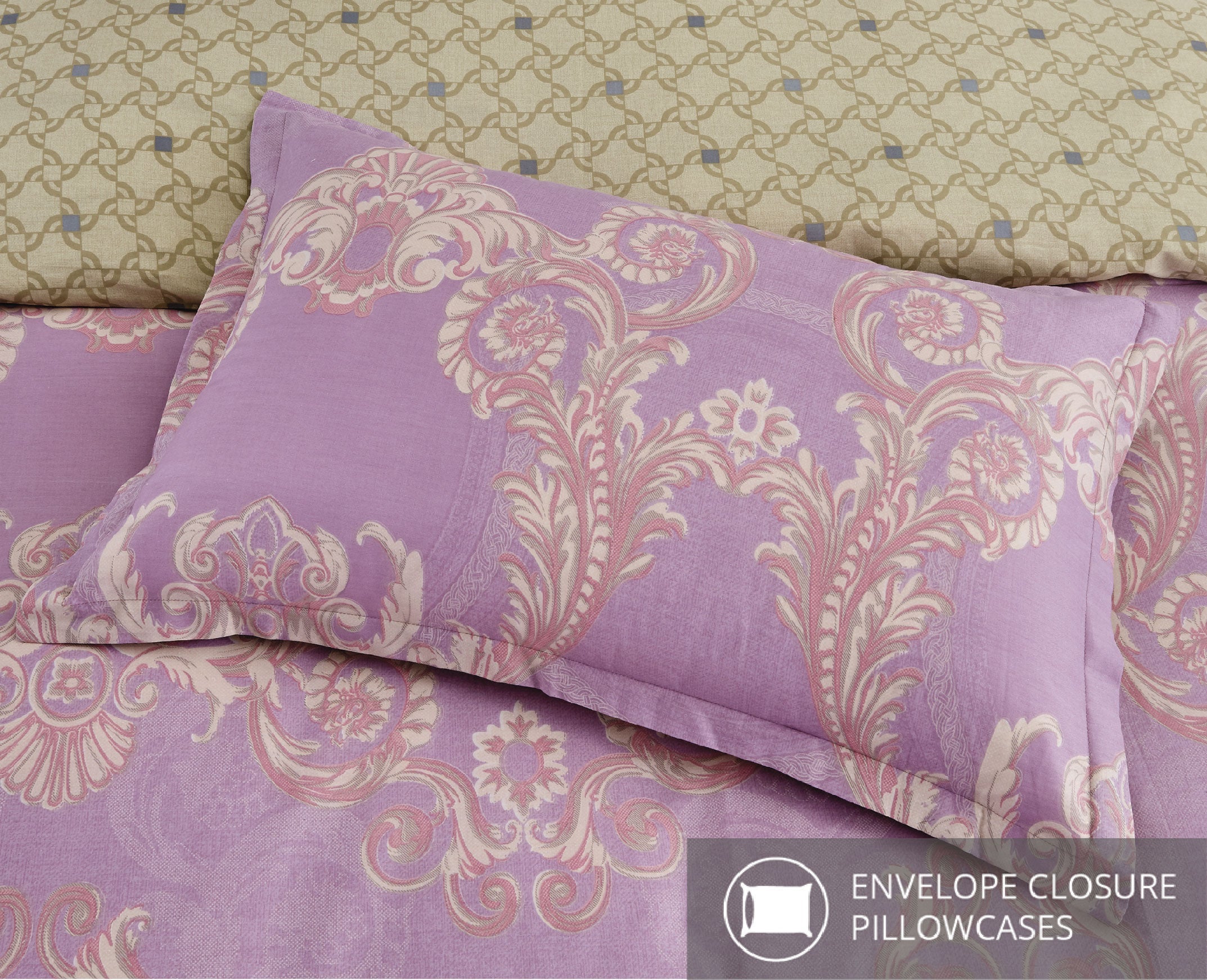 Royal Symphony Vittoria 100% Cotton Quilt Cover Set - Aussino Malaysia